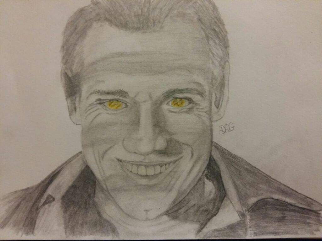 yellow eyed demon drawing