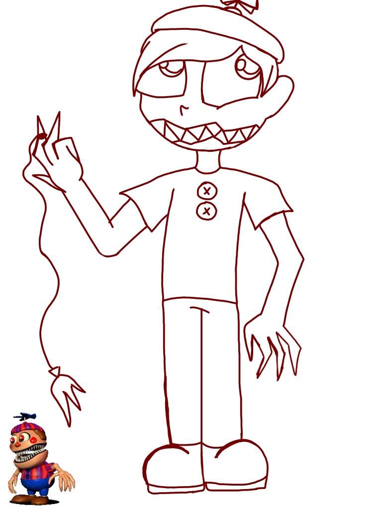 work in progress drawings relatiing to the poll | Five Nights At Freddy ...