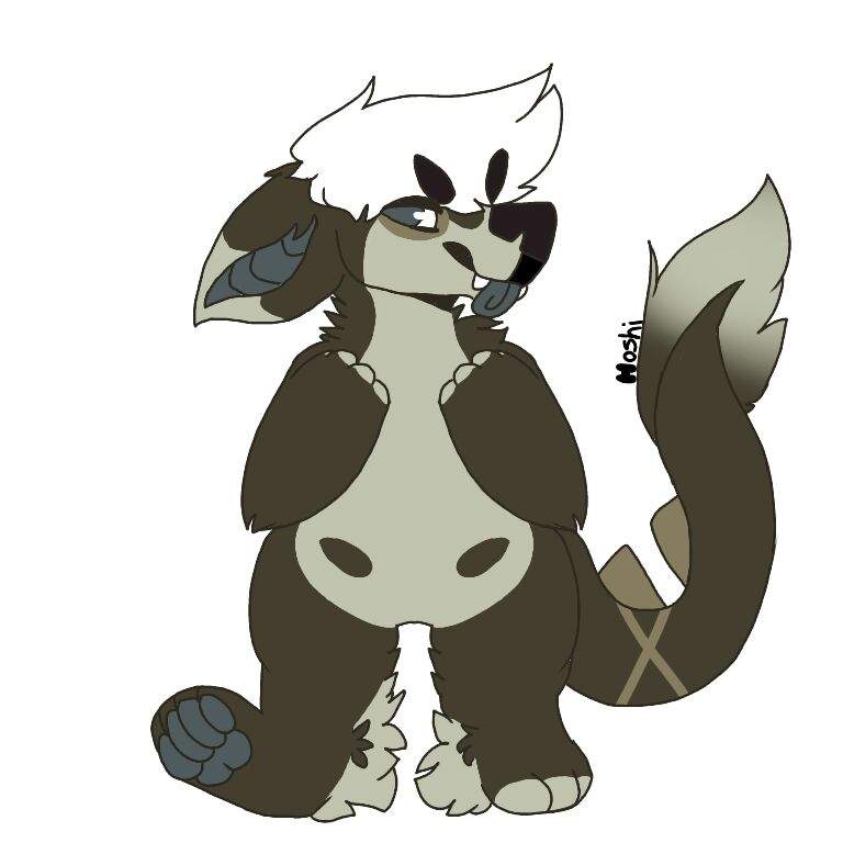 1st Time Drawing A Full Body Wolf Amino Amino - wolf tail wiki roblox amino