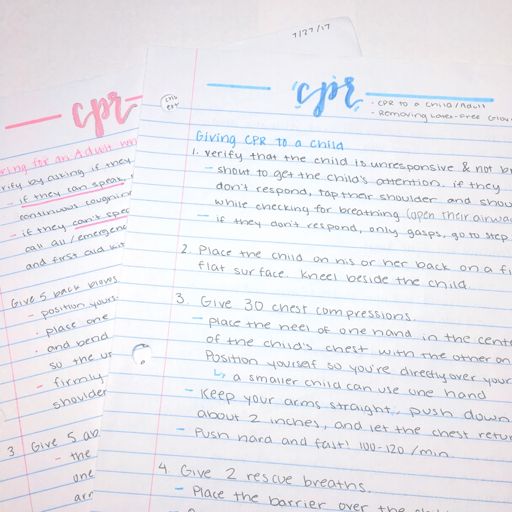 cpr notes | Studying Amino Amino