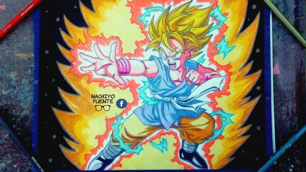 Goku Super Saiyan Imagenes De Dragon Ball Gt Para Dibujar