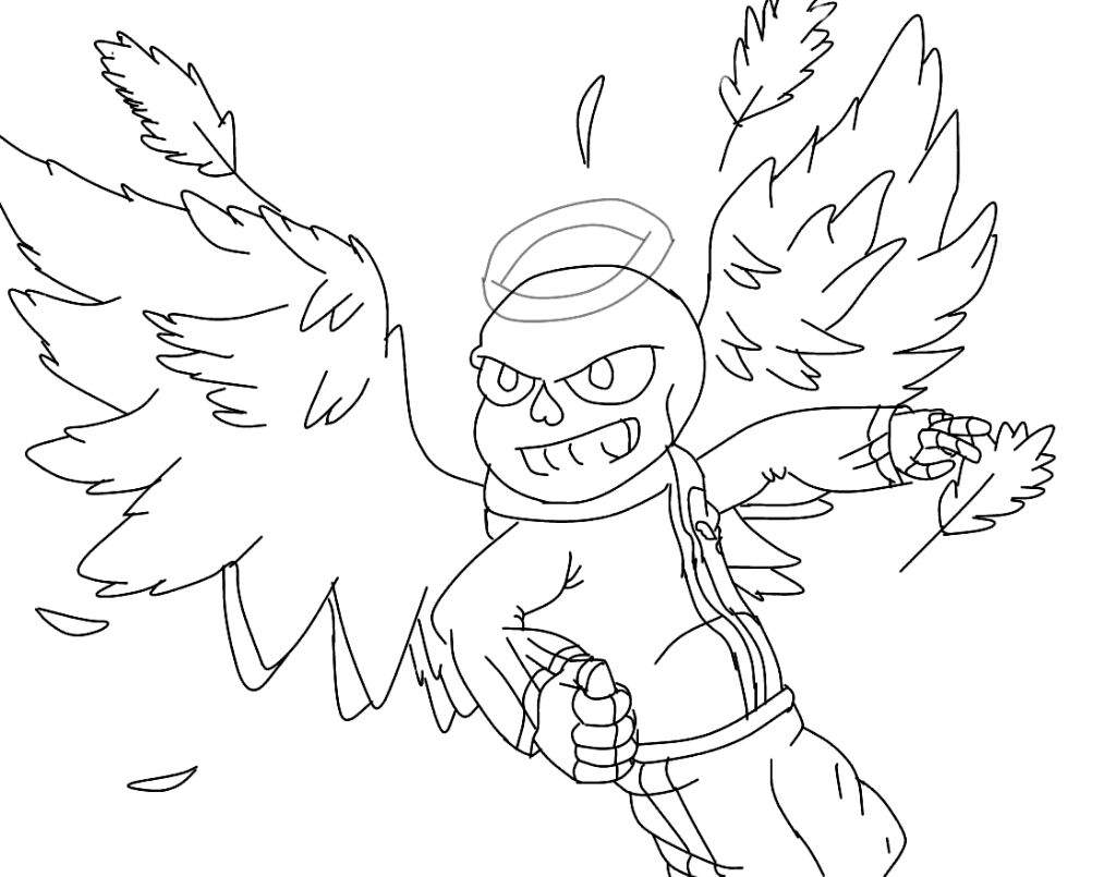 Angel Sans Art | •InkTale• Amino