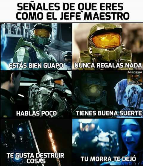 Señales de que eres como el jefe maestro | •Halo• Amino