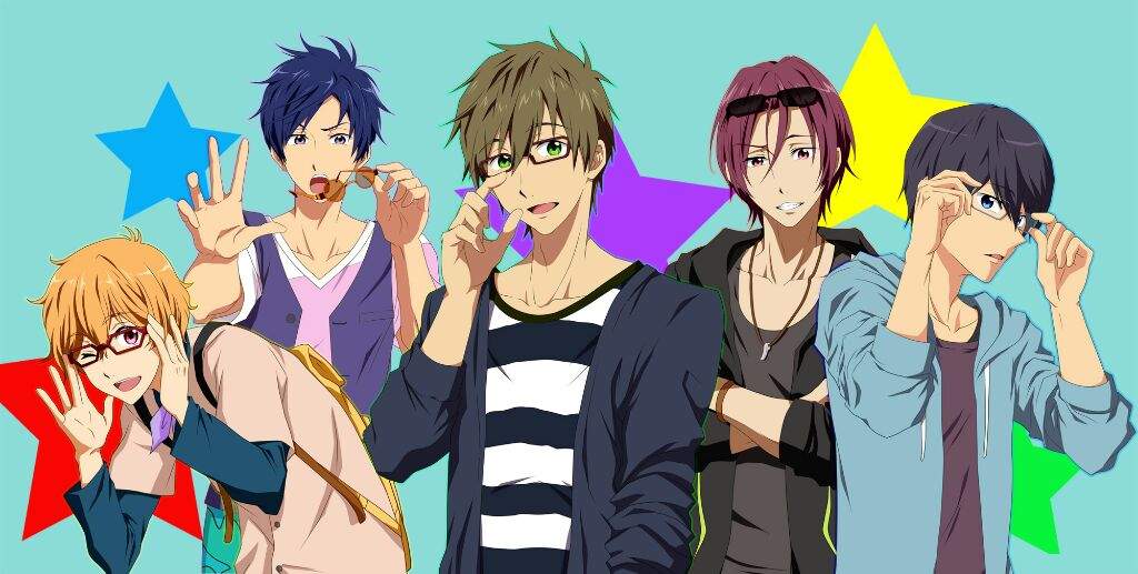 Anime show called free