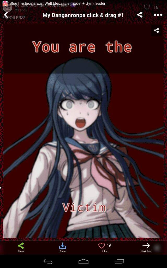 My Danganronpa click & drag #1 | Danganronpa Amino