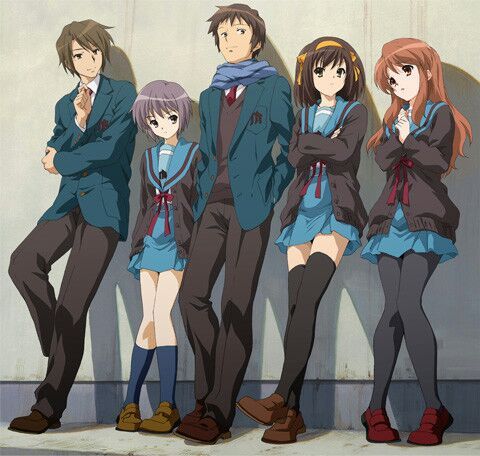The SOS Brigade by 絵練習  The Melancholy of Haruhi Suzumiya  Know Your Meme