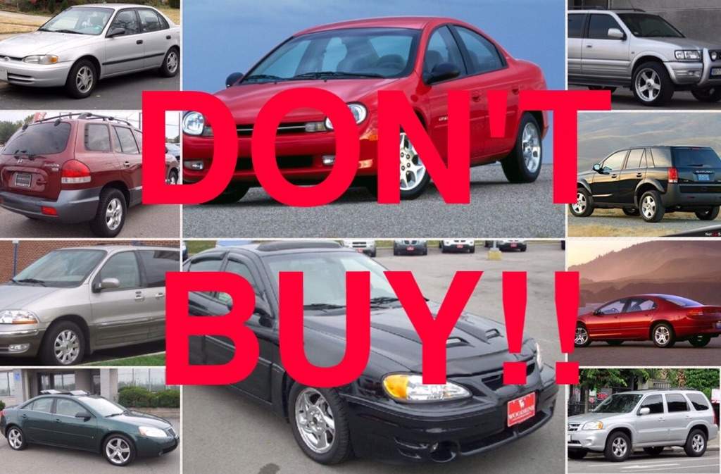 cars you should never buy