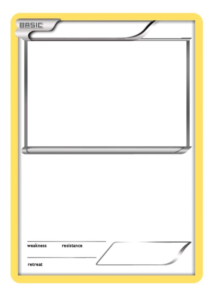 Pokemon Card Photoshop Template