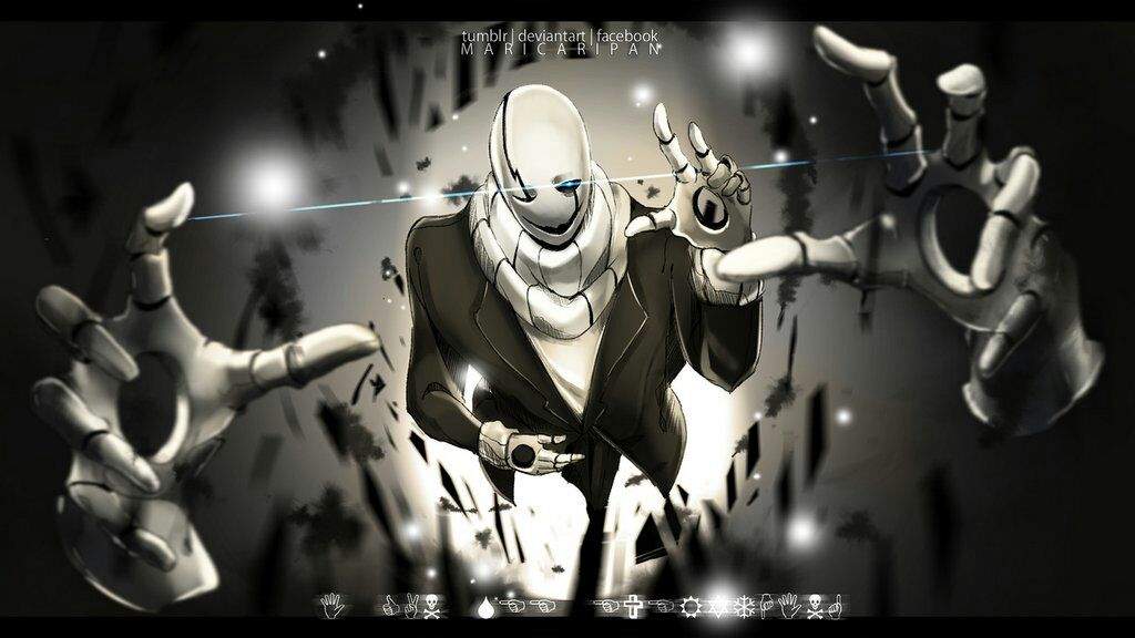 Bild Undertale Gaster Wallpaper Wallpapersafari Undertale Amino