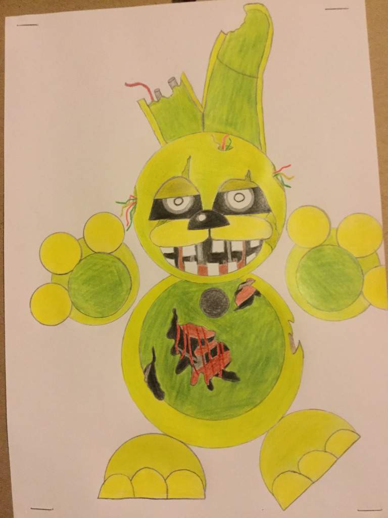 Springtrap Fan Art Five Nights At Freddys Amino