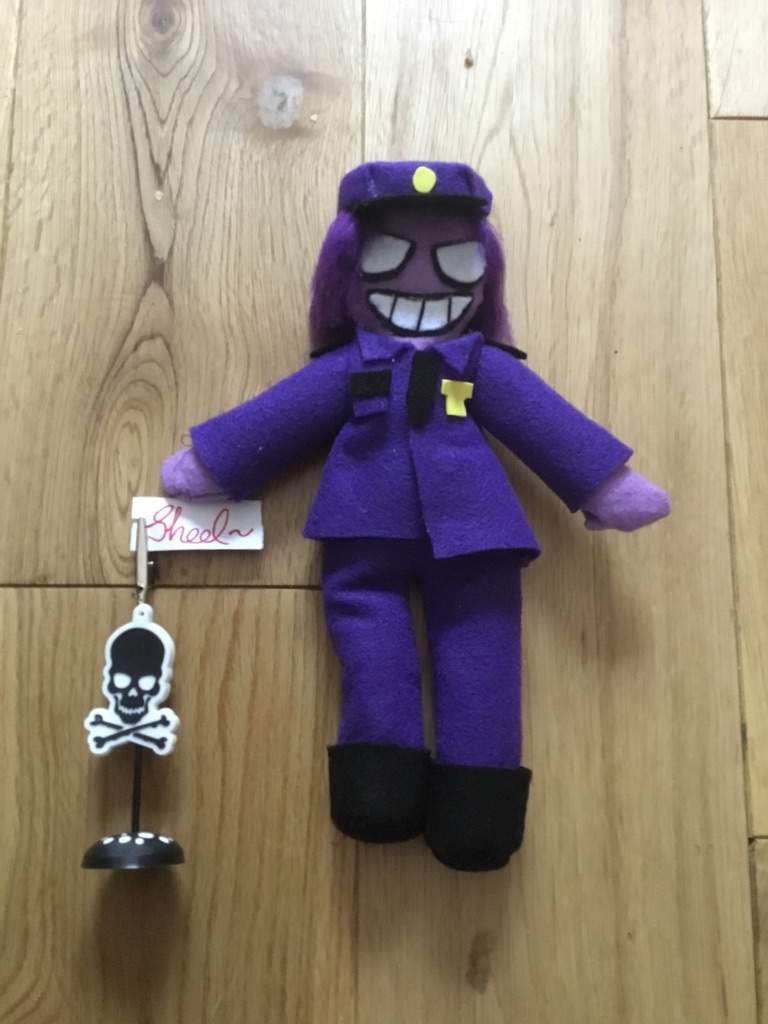purple guy action figure
