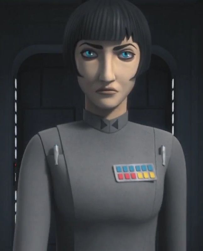 Also appearing in Star Wars Rebels, Pryce is somewhat trigger-happy and a b...