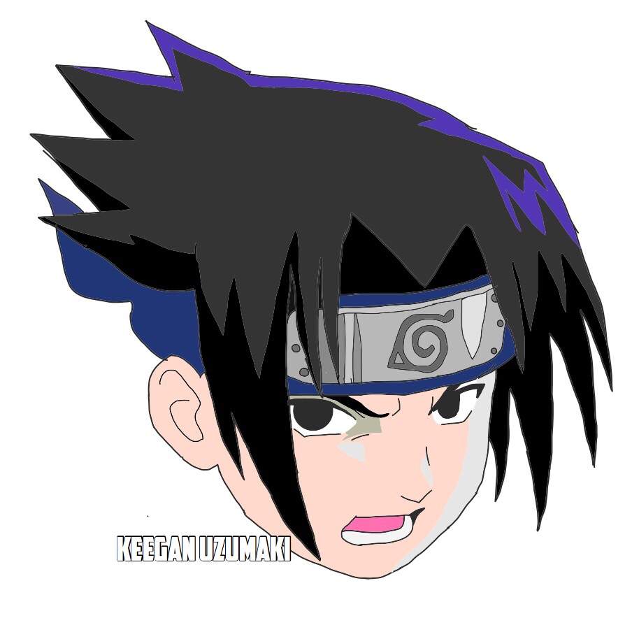 Sasuke Head Drawing | Naruto Amino