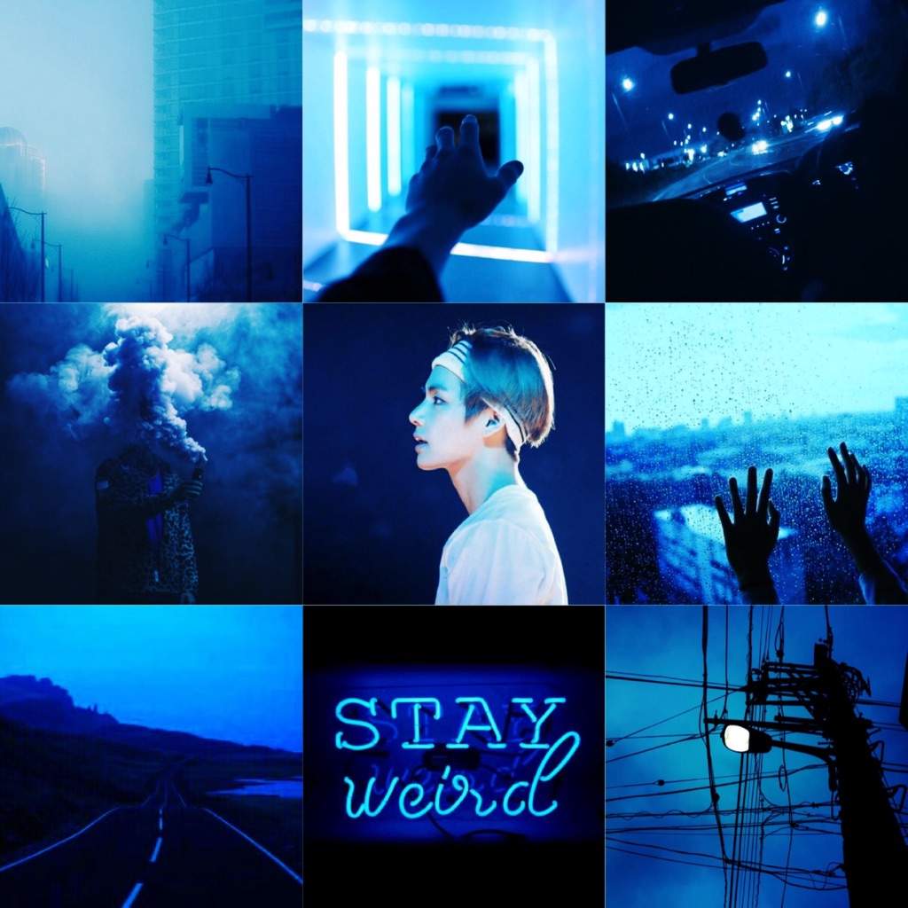Blue Taehyung Aesthetic | ARMY's Amino