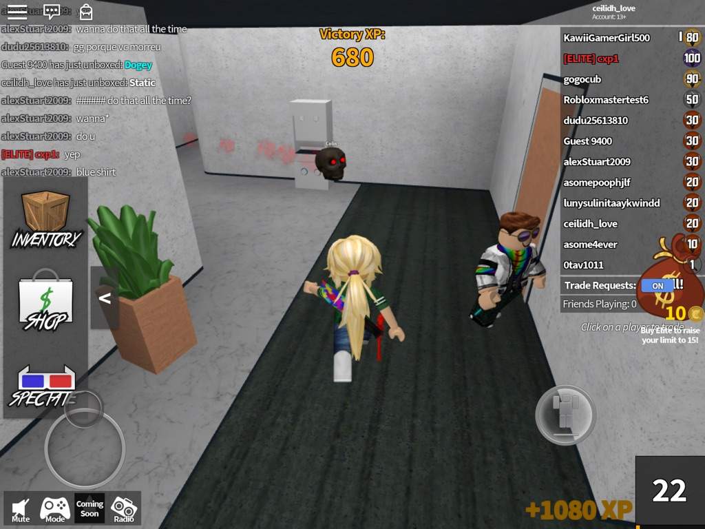 Hellooo Roblox Amino - i was playing with a mystery and i found a glitch put in the comment if you found it low kat
