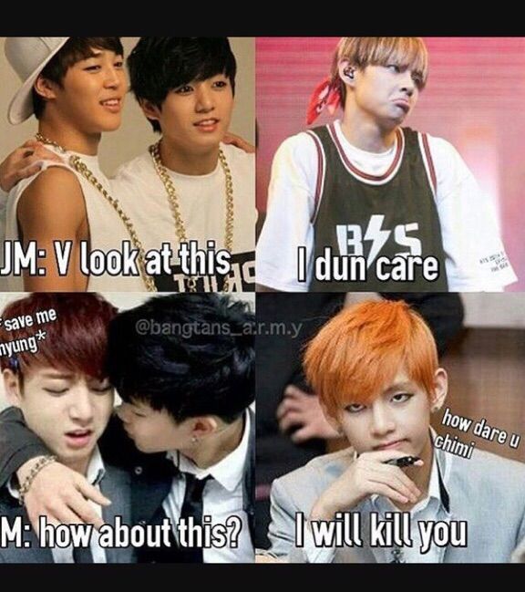 Vkook Memes V K O O K Amino