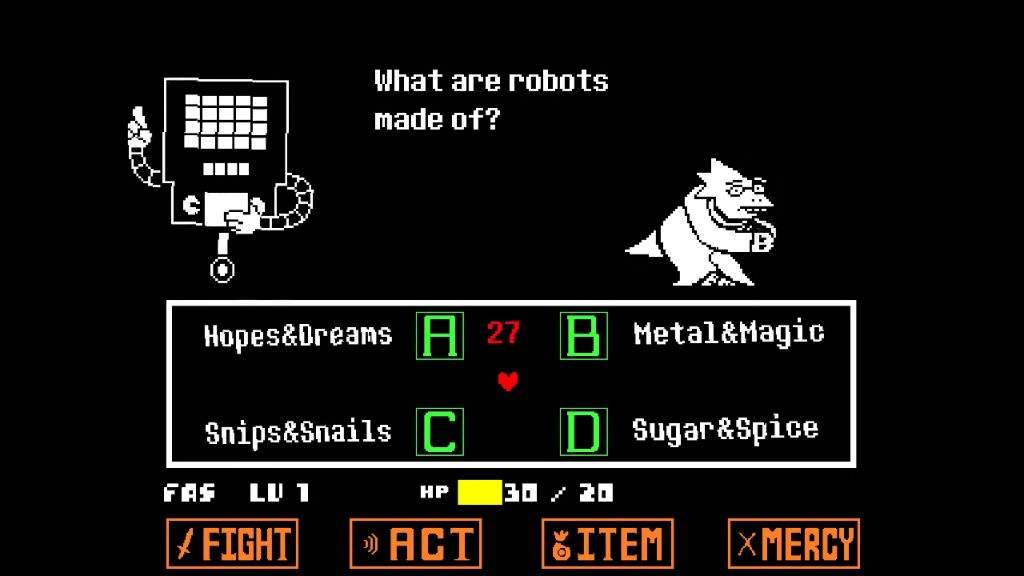 Mettaton's Quiz Show | Undertale Amino