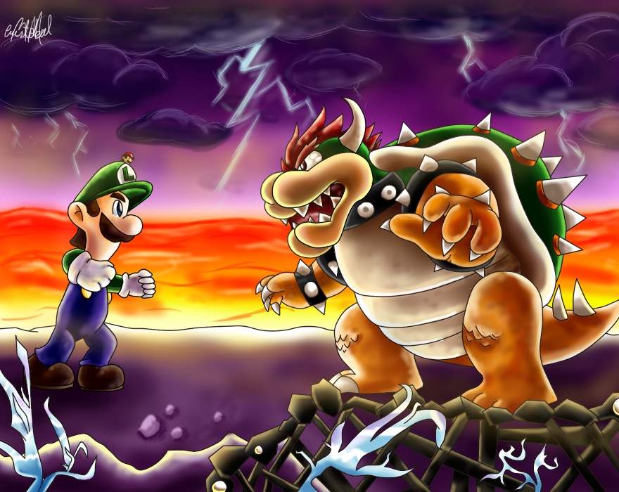 Luigi VS Bowser! Who's more popular? | Mario Amino