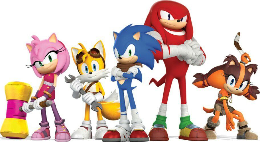 ¿que Edad Tienen Los Personajes En Sonic Boom Sonic The Hedgehog