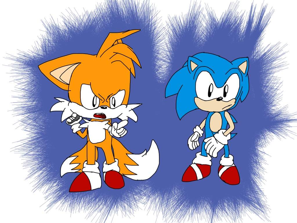 If Tails was edgy.... | Sonic the Hedgehog! Amino