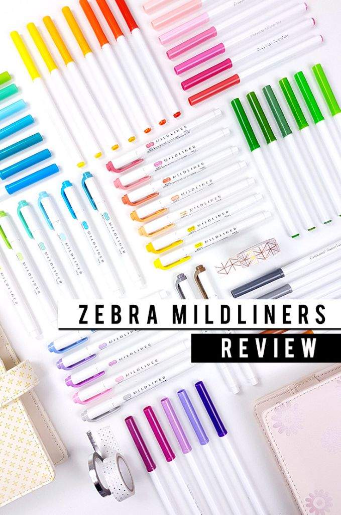 Zebra Mildliner Review Are The Crayola Dupes Bullet Journal Amino