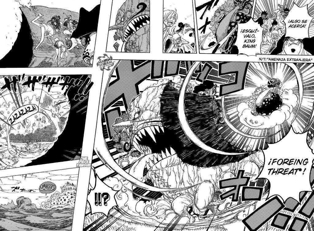 874 Manga One Piece King Baum Shin Sekai Amino Amino