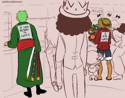 one piece zoro and luffy yaoi