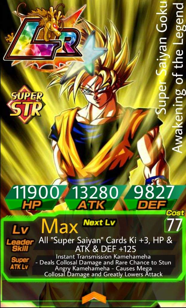 dokkan battle lr goku