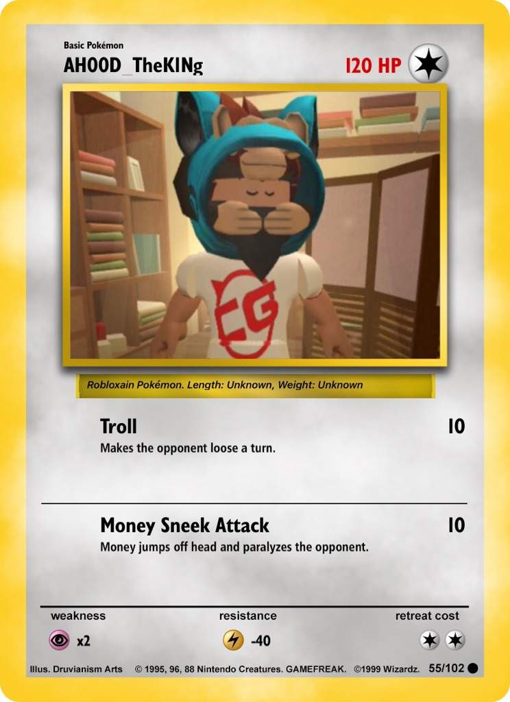 Made Some Cards 2 Roblox Amino - all of my roblox pokemon cards roblox amino
