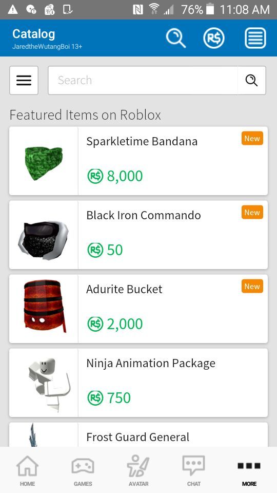 New Catalog Items Roblox Amino - 