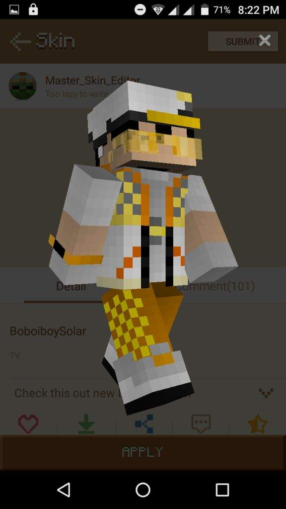 Skin Editor Minecraft Boboiboy Russell Whitaker