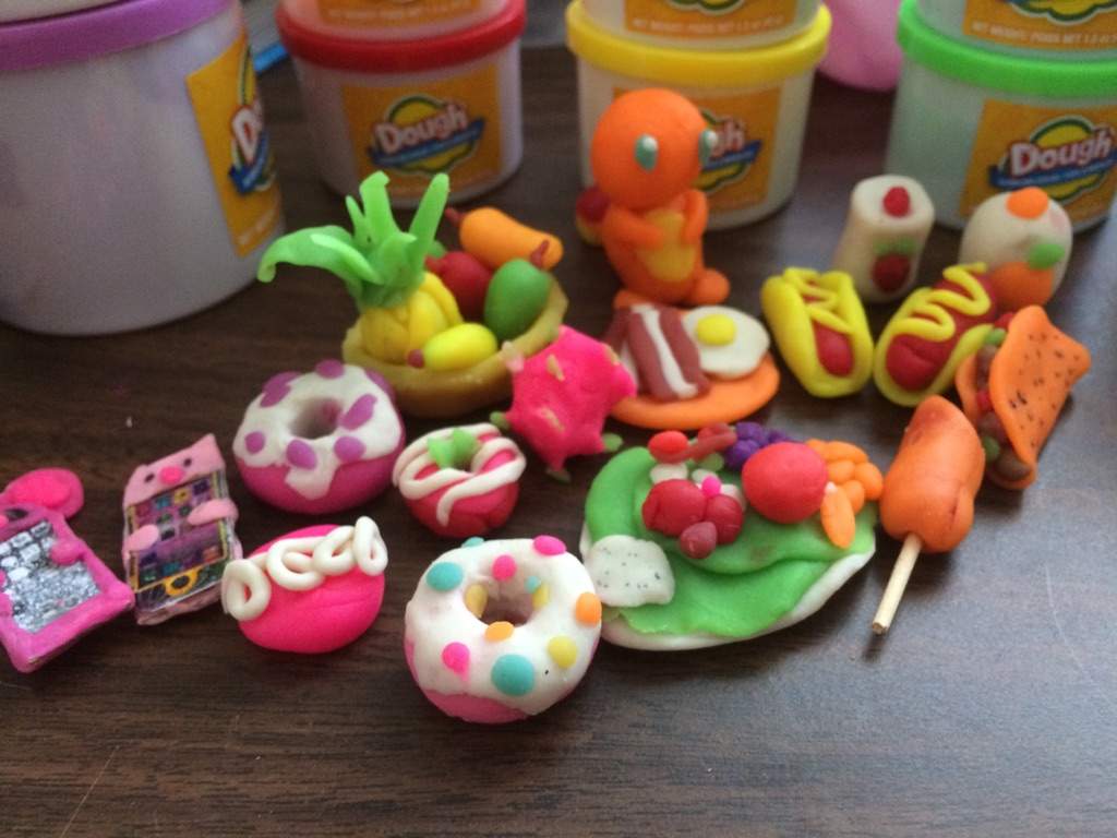 play doh food creations