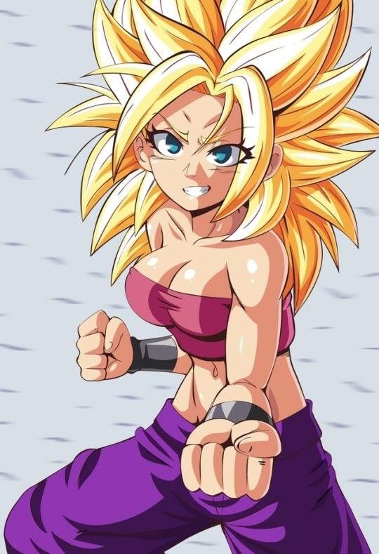 Female saiyans are strong and beautiful! 