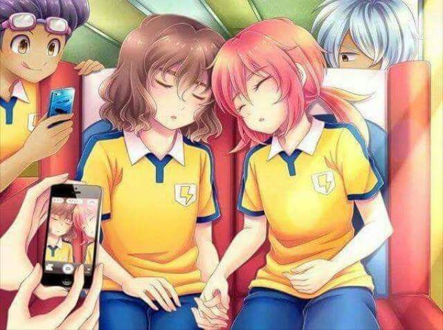 My favorite couple! (Inazuma eleven go) | Anime Amino