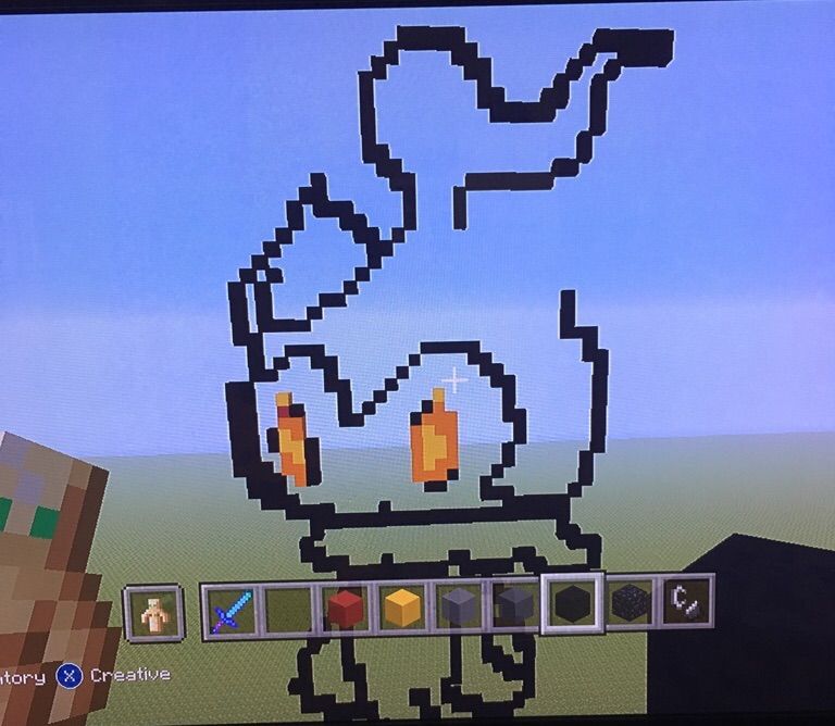 Marshadow Pixel Art in Minecraft | Pokémon Amino