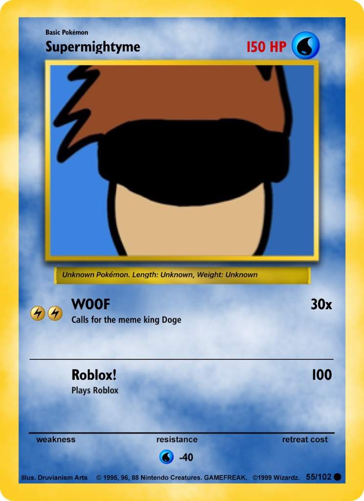Roblox Pokemon Cards