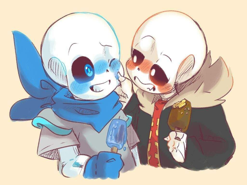 Fell x blue | Wiki | Undertale AUs Amino