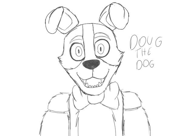 Those night at rachel's fan-art: Doug the dog | Five Nights at Freddys ...