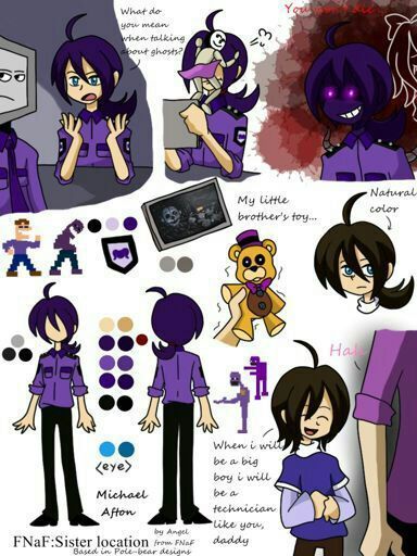 Michael Afton/Mike Schmidt/Purple Guy | Wiki | Five Nights At Freddy's ...