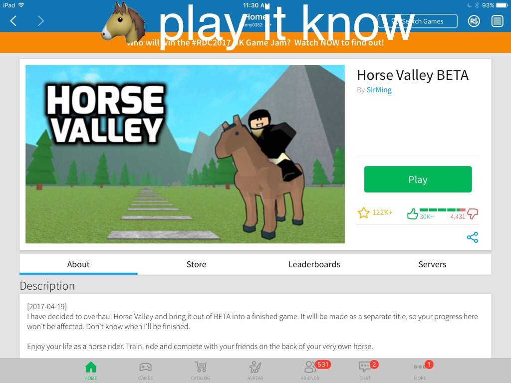Roblox Horse Valley Robux Free Add - roblox videos leah ashe playing horse valley