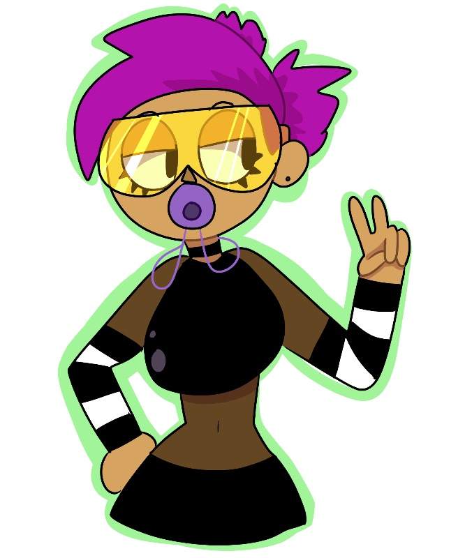 (Spoiler) DJ enid | OK K.O. Let's Be Heroes Amino