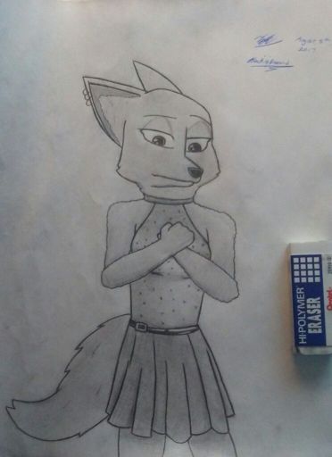 Drawing of Skye from Zootopia w/ WIP | Disney Amino