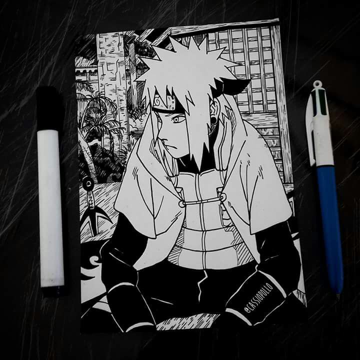 Desenhos estilo Minato Namikaze finalizado ? #draw #drawing #mangá #desenho  #cassiopollo #unamar #unamartattoo #tumblr #blackgray #mangátumblr  #desenhotumblr #naruto #minato #narutomanga #minatonamika | Academia de  Artes Amino