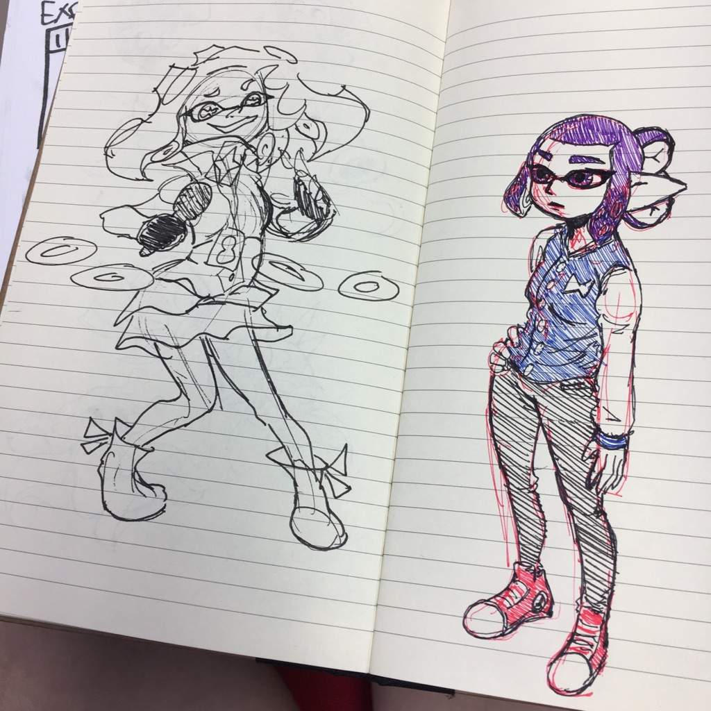 Squid Sketches And Sona Splatoon2 Amino