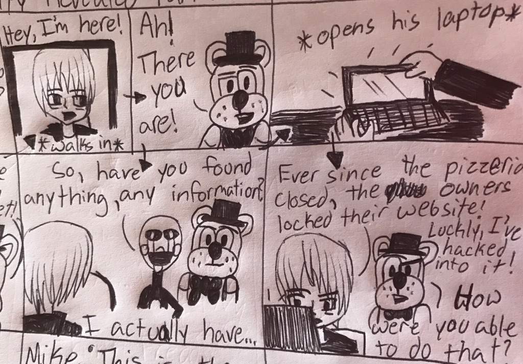 FNAF Comics: #28 Identity Revealed Part 1 | Five Nights At Freddy's Amino