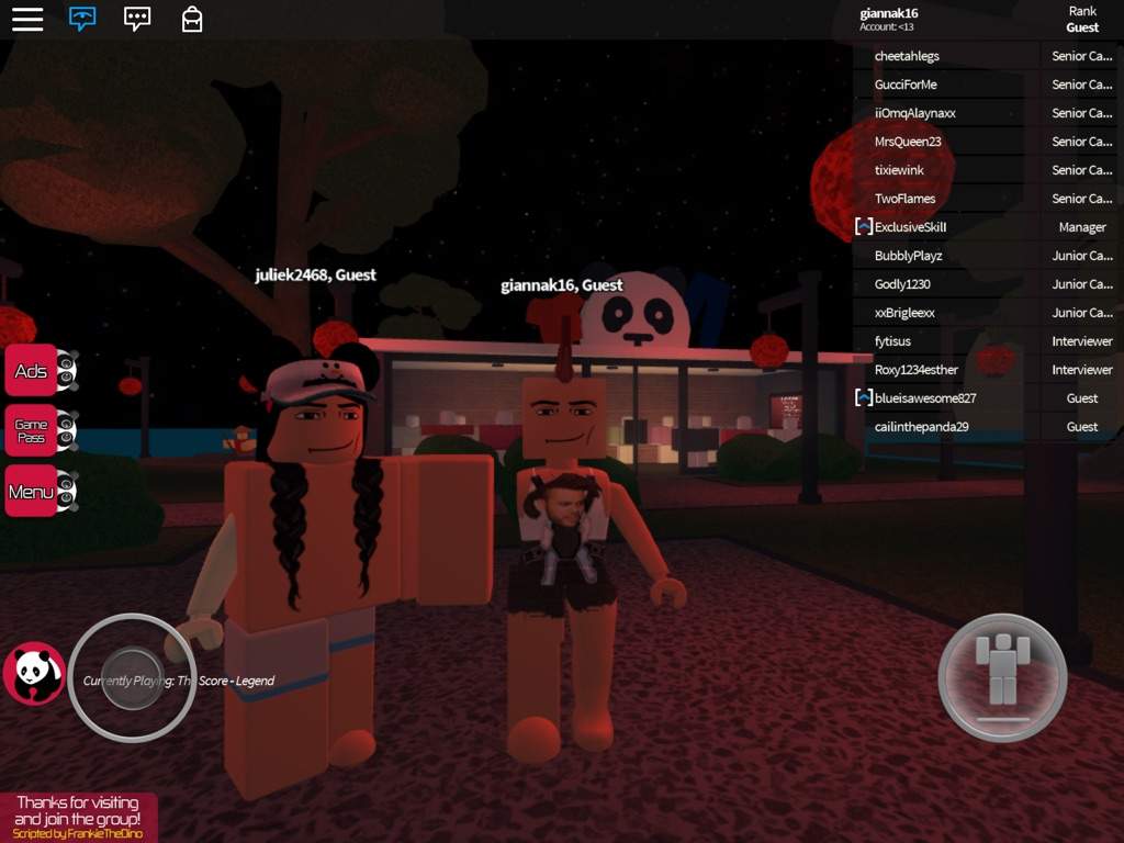 Roblox Thicc Guest