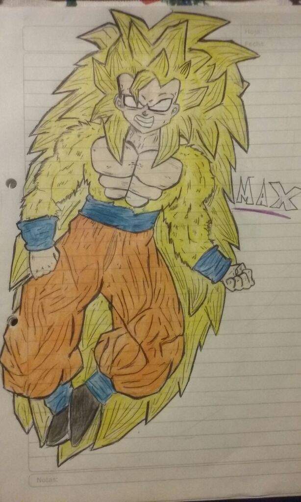 Dibujo de Goku super ssj ??? | DRAGON BALL ESPAÑOL Amino