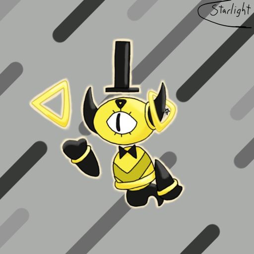 Bill Cipher + Hoopa Crossover Art | Cartoon Amino