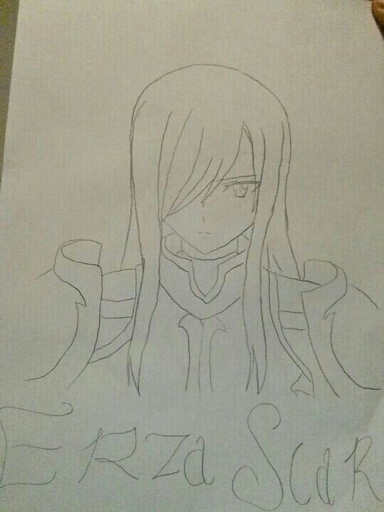 Erza Scarlet Drawing Anime Amino