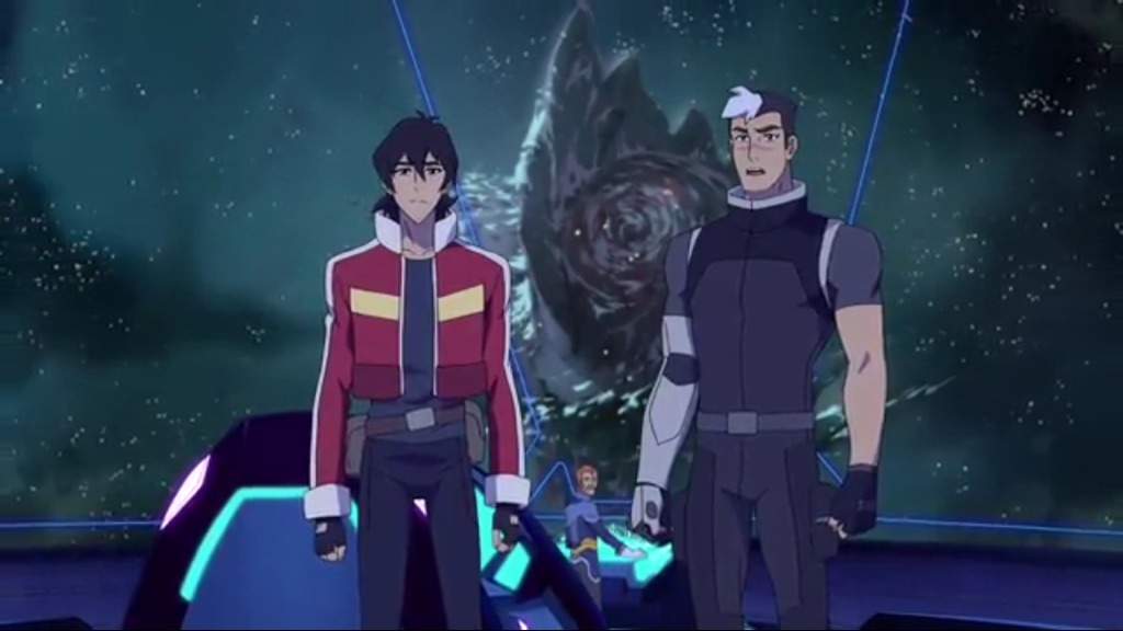 Then, when they come back from the mission and Shiro confronts Keith, they ...